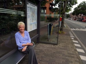 SR bus stop beginning of excursion--DSCF5434