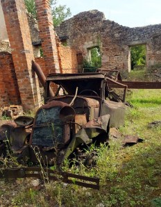 To honor and memorialize these French citizens, the town was sealed off.