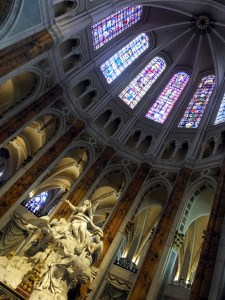 The vast interior of the Cathedral.