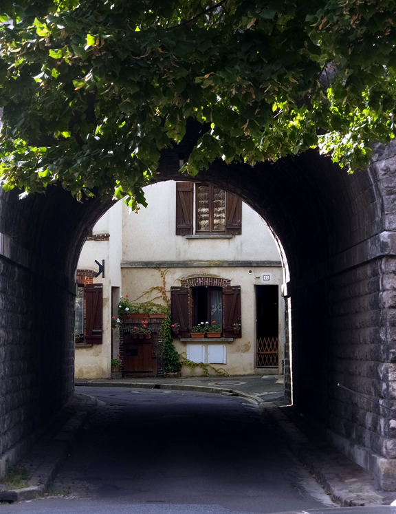 Narrow, winding streets lead to delightful scenes like this.