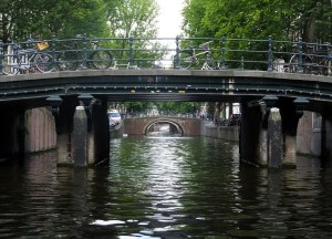 Canal bridges.