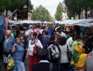 Open air markets can be found every day of the week. They sell anything and everything, from clothes to food to souvenirs.