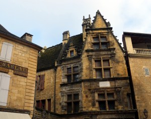 The medieval architecture shows both Romanesque and Gothic influences.