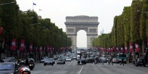 We strolled the Champs-Elysees, and saw the Arc de Triomphe. As fans of the Tour De France bicycle race, this was a special treat. The final stage of Le Tour is held on these cobblestones.