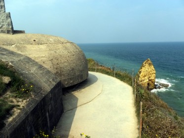 This Nazi observation bunker was one of the Ranger's targets.