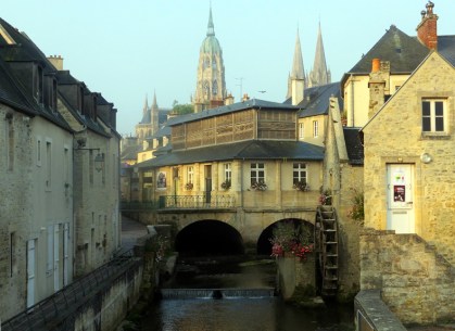 Many of Bayeux's medieval structures remain intact and in use.