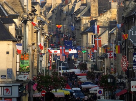 Almost every European town has a weekly Market Day. In Bayeux it's a festive and crowded occasion.