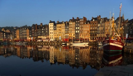 This is the harbor where Monet created "Impression: Sunrise," the painting that rocked the art world and gave the new movement it's name.