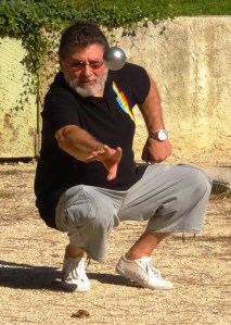 We were lucky to have been in Orgon for their annual Boules tournament.