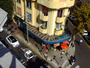 We noticed an appealing little restaurant just below us, so we tried it out. It was so good that we ate lunch there again the next day!