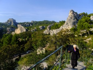 To get there, we had to climb....