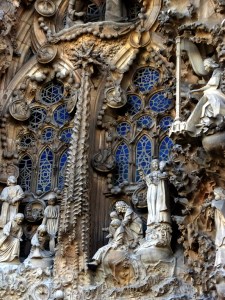 In intricate detail, every square inch of the structure tells part of the story of the Sacred Family.