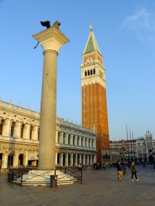 The Campanile is the famous bell tower on San Marcos. Like ascending the Eiffel Tower and kissing the Blarney Stone, climbing this tower is one of the “must-do” tourist activities that we chose not to stand in line to do. Maybe next trip.