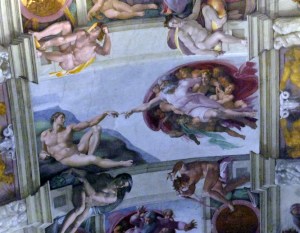 By this time I had become proficient at surreptitious photography, so I ignored the ban on photos. Come on -Michelangelo is not around to collect royalties on his work. It now belongs to humanity. 