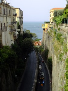 Sorrento is built on sheer cliffs and crevasses, making it a seriously multi-level town.