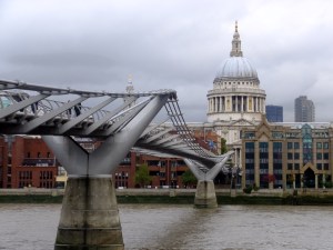 Just walking around is a pleasure in London.