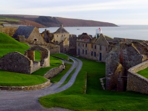 Built by the British in the 17th century, the fort was actually a small village unto itself, where hundreds of soldiers lived.