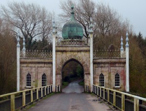 Cappoquin's Dromana Gate is a Hindu-Gothic structure built in the early 1800s. It was on the Dromana Estate that Katherine, wife of the 16th Earl of Desmond, is reputed to have lived to the great age of 160 (!) and to have died as a result of a fall from a cherry tree.