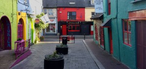 Kinsale is quaint, its old architecture painted with whimsical colors.