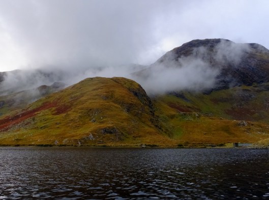 ...where the clouds reached down from the sky.