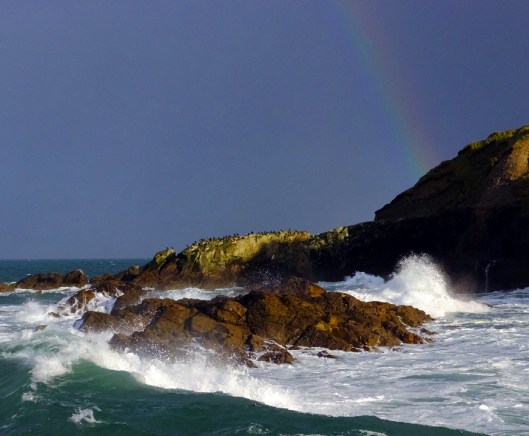 ...especially when accompanied by a rainbow!