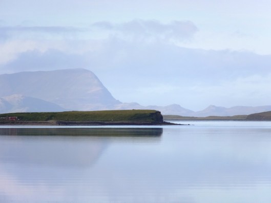 Clew Bay, with its hundreds of drumlins (glacial islands) provided many photo opportunities just steps from our door. Sometimes it was smooth as glass.