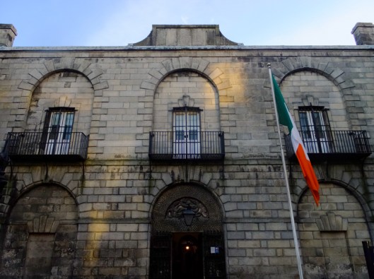 This is Kilmainham Gaol, where the rebels who participated in the Easter Rising were taken, and where teh executions were carried out.