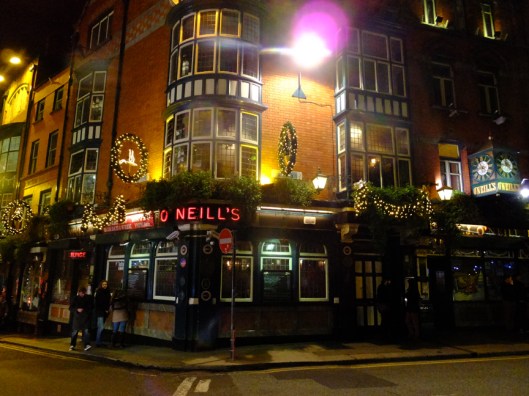 Each pub on the tour had at least one famous writer associated with it.