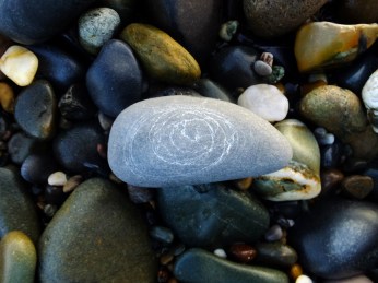 This one reminded me of the Celtic spirals which are so emblematic of ancient Ireland.