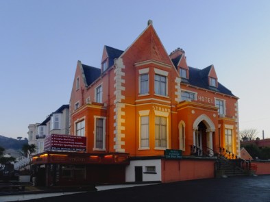 The Strand Hotel proudly proclaims that it was once the home of Oscar Wilde.