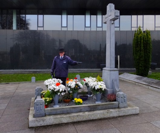 The grave of Michael Collins, "The Big Fella," is given a special place.