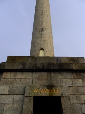 But the greatest honor goes to Daniel O'Connell, Ireland's Great Liberator. His tomb and the monument that towers above it are prominently placed near the entrance to Glasnevin.