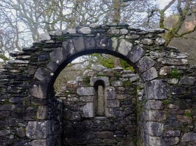 These are the remains of a chapel known as the Reefert Church.