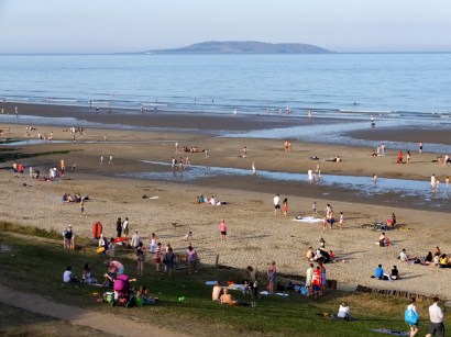 Portmarnock has a very fine beach. This shot was taken in July 2014, when we stayed here at the beginning of this journey, laying over for two days en route to Amsterdam.